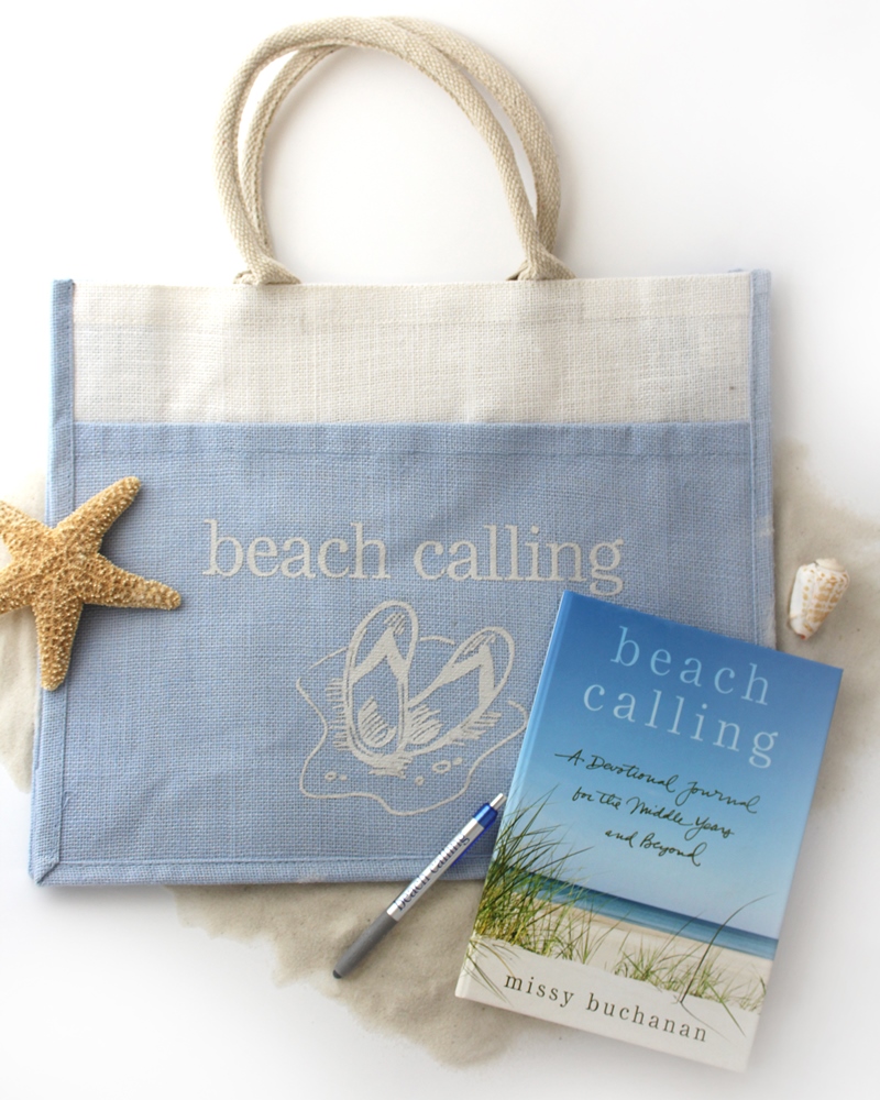 Beach Calling Book, Bag, and Pen