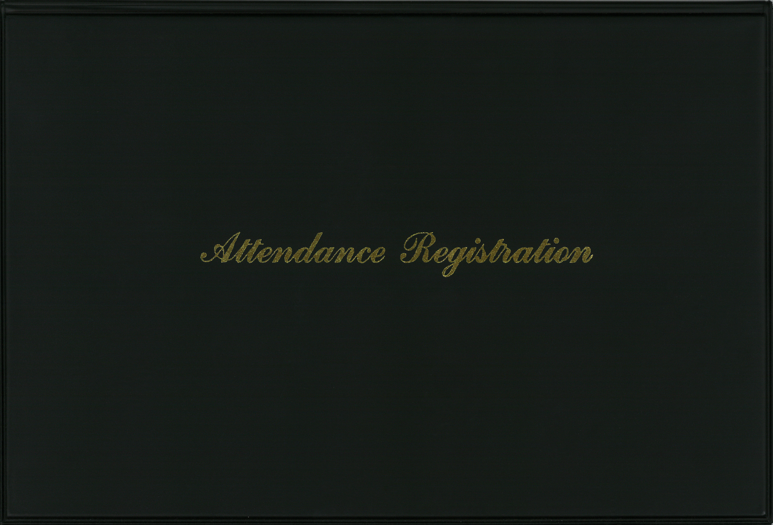 Attendance Registration Pad Cover