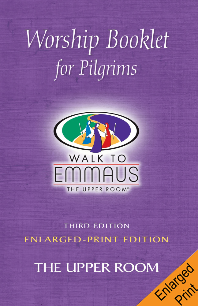 Emmaus Worship Booklet Enlarged Print Single