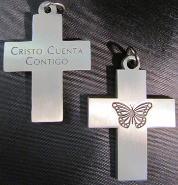 Cross Spanish Metal 10 Pk
